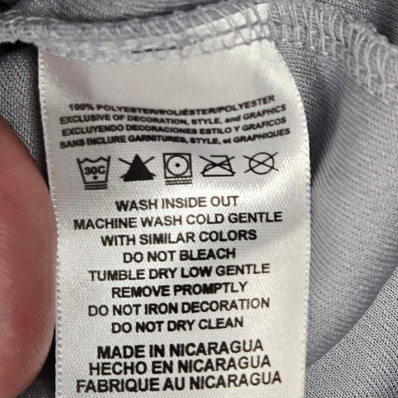 Chicago White Sox Jersey Mens X-Large Majestic Gray V Neck Heat Transfer Logo - Picture 10 of 11